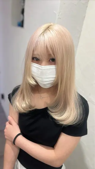 ミディアム カラー Maelle 元町【マエル】所属・rococo./ 清穏🌈💗🦋のマツエク・マツパデザイン