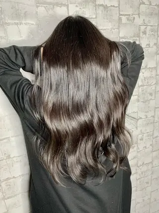 ロング カラー 今井 勝也のヘアスタイル