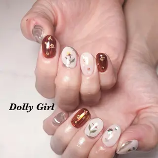 ネイル 個室ネイルサロンDolly  Girl〜ドーリーガール〜所属・DollyGirl KYOKOのネイルデザイン