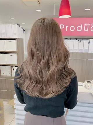 セミロング カラー Produce 東橋本店所属・大村 遥咲のヘアスタイル