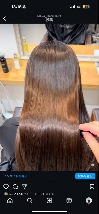 ロング ALBUM 渋谷パルコ所属・ALBUM \ＭＡＹＡのヘアスタイル