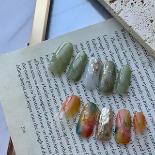 ネイル 'mm所属・'mm  (ミリ) ＭＡＮＡＭＩのネイルデザイン