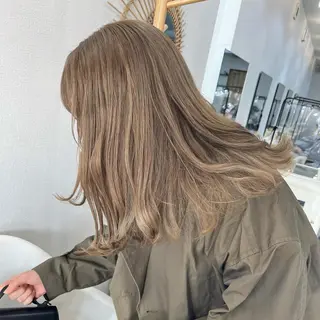 セミロング カラー 🌼sunc HINAMI🌼のヘアスタイル