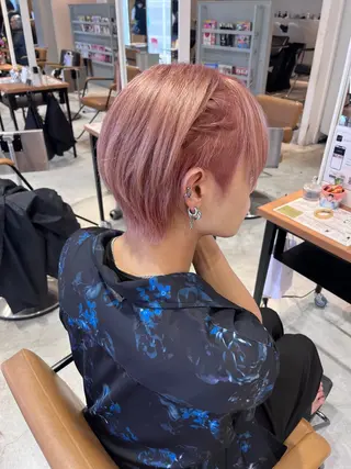 カラー メンズ 大阪韓国メンズ特化 LUNAのヘアスタイル