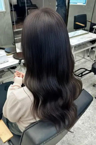 セミロング 新宿/髪質改善🌟中 韓🇰🇷yukiのヘアスタイル