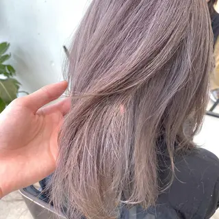 セミロング カラー ヘアアレンジ 【ダメージレス施術】 【透明感】北村 拓也のヘアスタイル