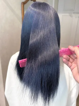 カラー スミレ /メンズ /コーンロウのヘアスタイル