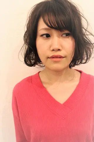 ショート 所渉/韓国レイヤー /ウルフカットのヘアスタイル