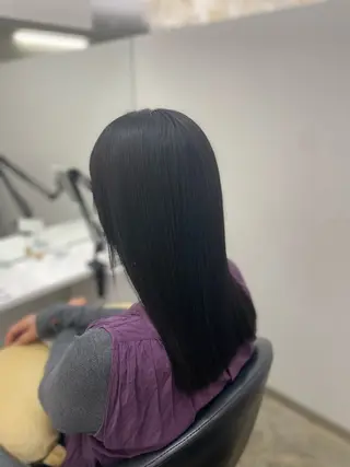 ミディアム 加納 みなみのヘアスタイル