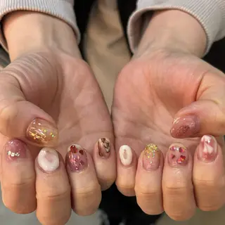 ネイル ゆびノさき茨木店 ニュアンス/アートのネイルデザイン