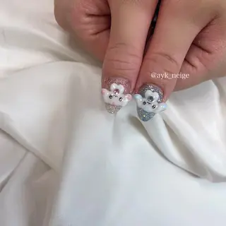 ネイル n'eige nail所属・大谷 綾香のネイルデザイン