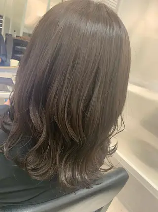 セミロング カラー 韓国風カット大人気☆ 鈴木星奈のヘアスタイル