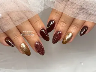 ネイル Shimmer Risaのネイルデザイン