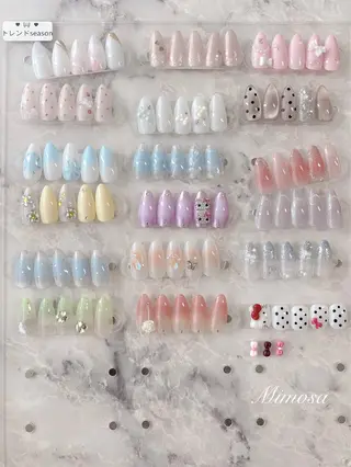 ネイル 🫧Mimosa 吉祥寺のネイルデザイン