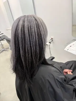 セミロング lafithhairelan所属・lafithhair スタイリスト岡由羅のヘアスタイル