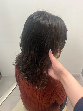 ロング パーマ みう/仙台/暖色/ 艶髪/顔周りカット/のヘアスタイル