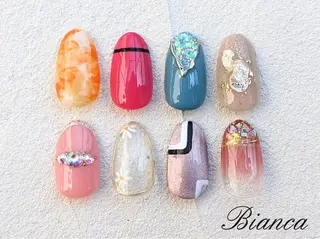 ネイル Bianca栄店 みさとのネイルデザイン
