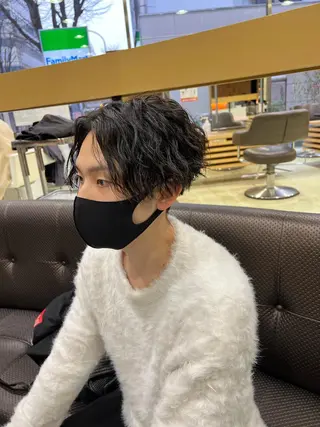 パーマ 韓国🩶Y2Kネイル 💫くれはのネイルデザイン