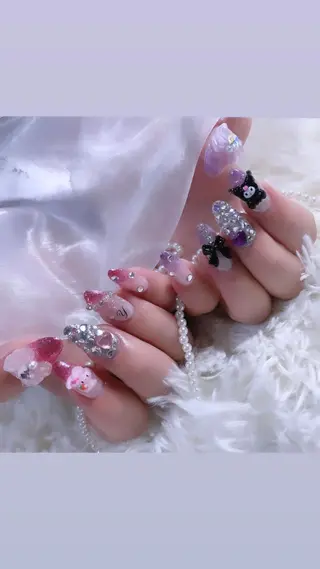 ネイル 高草木 桃香のネイルデザイン