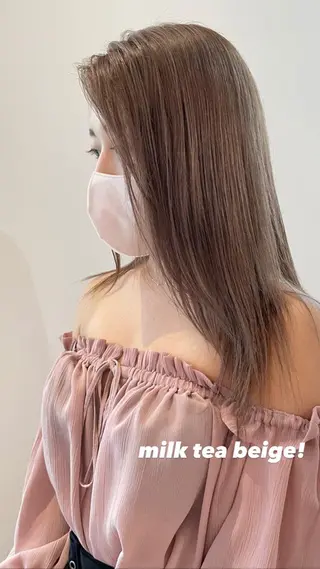 セミロング カラー パーマ ヘアアレンジ ネイル マツエク・マツパ トレンド眉🌈✨ arisaの眉毛・アイブロウイメージ