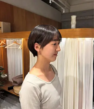 ショート muku./甲府/ カット/moekaのヘアスタイル