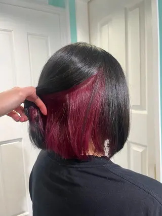 カラー 八馬 那由多のヘアスタイル