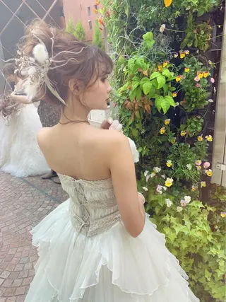 ロング ヘアアレンジ Achieve 三ノ宮のヘアスタイル