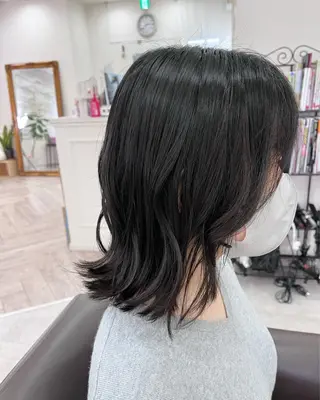 ミディアム MIRA/梅田美容室 ブリーチ得意/ツグミのヘアスタイル