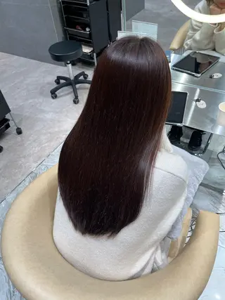 セミロング 髪質改善/縮毛矯正 松原和志のヘアスタイル