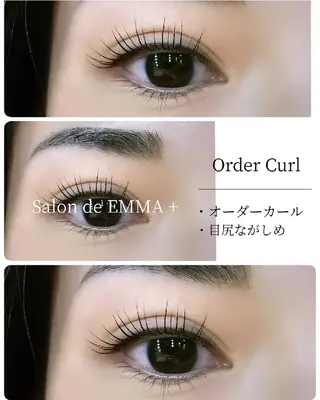 マツエク・マツパ EMMA plus．のマツエク・マツパデザイン