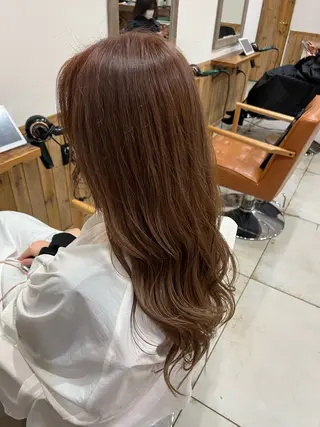 ロング カラー 🌈ダブルカラー🌈 💚みやのしんじ💚のヘアスタイル