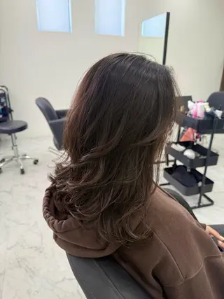 ミディアム 韓国ヘア　野々山 ゆうとのヘアスタイル