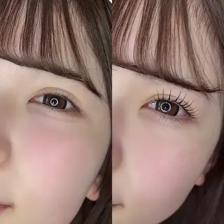 マツエク・マツパ prima梅田店所属・川上 莉奈のマツエク・マツパデザイン