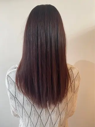 ロング カラー 新井 彩寿花のヘアスタイル