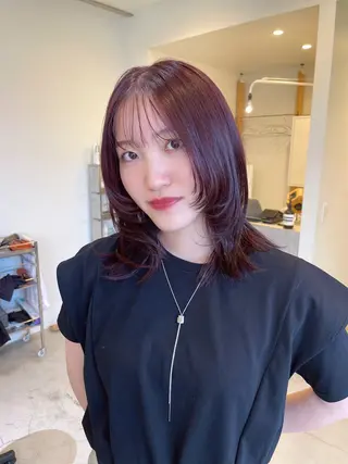 ミディアム カラー CITA （シータ）所属・板井 美紗都のヘアスタイル