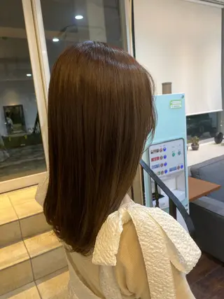 セミロング レイヤー支持no.1 ☆笠原翔一のヘアスタイル