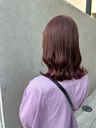 ミディアム カラー ᴋᴀɴᴀ 🎀のヘアスタイル