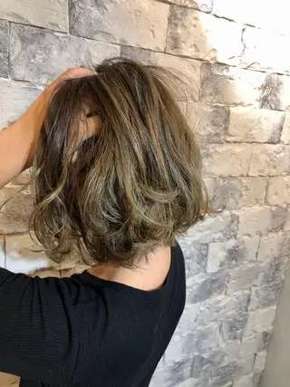 ミディアム カラー AUBE HAIRazul吉祥寺所属・綺麗な髪質にしたい方 限定🌈清水　祥のヘアスタイル