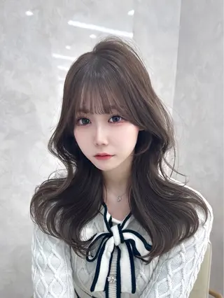 セミロング 似合わせ/レイヤー /顔まわり/池田歩樹のヘアスタイル