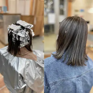 ミディアム カラー 木村丈晴✂️ご来店 お待ちしてます😊のヘアスタイル