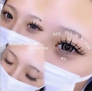 マツエク・マツパ Limo/ulu Nina.🌙のマツエク・マツパデザイン