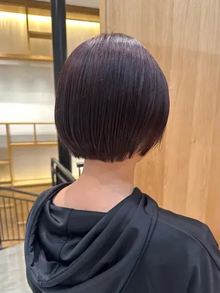 ショート sea by luvismけやき通り2号店所属・ボブ/ショート/ 縮毛矯正/岸本恭明のヘアスタイル