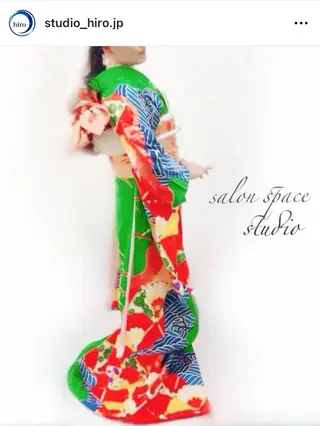 セミロング 京都.祇園セットサロン:スタジオ ヒロ【Studio hiro】所属・ヒロ(hiro) •スタジオヒロのヘアスタイル