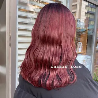 セミロング カラー carelly 成増店所属・ツカハラ リリカ 👒柔らかカラー👒のヘアスタイル