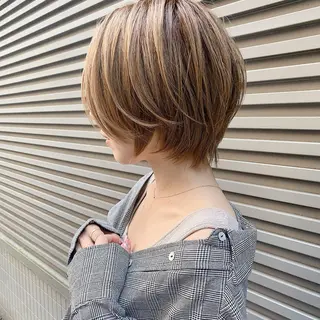 ショート calna by  elmo所属・ショート特化美容師 大阪京橋　大本　渉のヘアスタイル