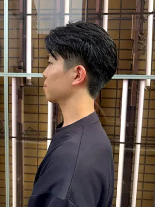 メンズ 米元 春奈のヘアスタイル