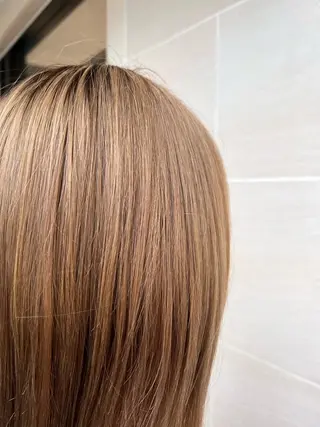 ミディアム カラー 🌺まなみ/ うる艶カラー🌺のヘアスタイル