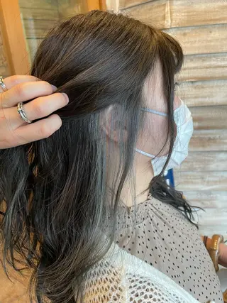 セミロング カラー †山尾 大輝†のヘアスタイル