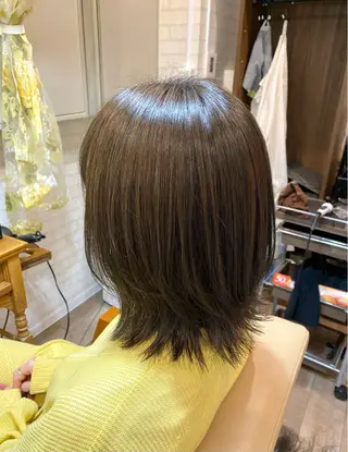 ミディアム カラー Aujuaソムリエ 🎨‎♡HARUのヘアスタイル