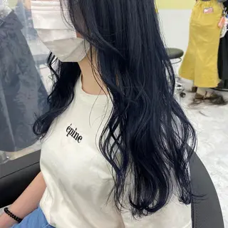 セミロング カラー ヘアアレンジ GOTODAY shair salon 横浜mare店所属・透明感抜群カラー mai🍑♡のヘアスタイル